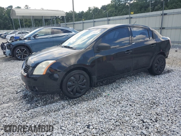 2008 Nissan Sentra S with VIN 3N1AB61E78L743333, listed as a Copart auction lot 62894105 with 103,640 mi miles and Salvage title. Bid and sale history available at DreamBid. Image 1.