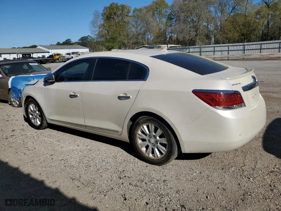 2012 Buick LaCrosse Leather with VIN 1G4GC5ER9CF318982, listed as a Copart auction lot 49837835 with 186,041 mi miles and Salvage Title. Bid and sale history available at carsss.com. Image 2.