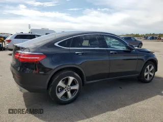 2019 Mercedes-Benz GLC 300 with VIN WDC0J4KB2KF578081, listed as a Copart auction lot 52867475 with 47,297 mi miles and Salvage Title. Bid and sale history available at DreamBid. Image 3.