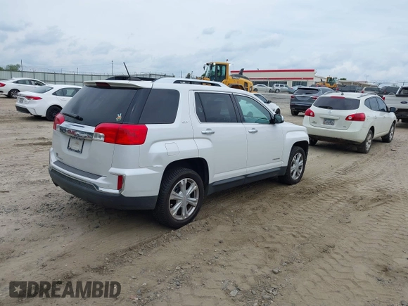 2017 GMC Terrain SLT z VIN 2GKALPEK9H6291152, wystawiony jako IAAI lot #42170118 z przebiegiem 117 427 mil mil oraz . Historia ofert i sprzedaży dostępna na DreamBid. Obrazek 4.