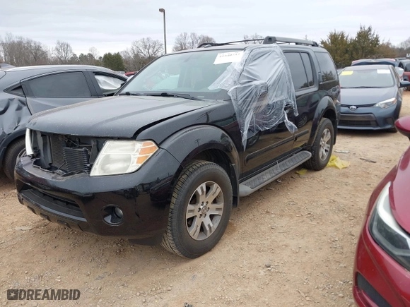 2010 Nissan Pathfinder SE with VIN 5N1AR1NB7AC622374, listed as a IAAI auction lot 41540737 with 1 mi miles. Bid and sale history available at carsss.com. Image 16.