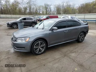2015 Volkswagen Passat S with VIN 1VWAT7A34FC056668, listed as a Copart auction lot 53377645 with 88,313 mi miles and Salvage title. Bid and sale history available at DreamBid. Image 1.