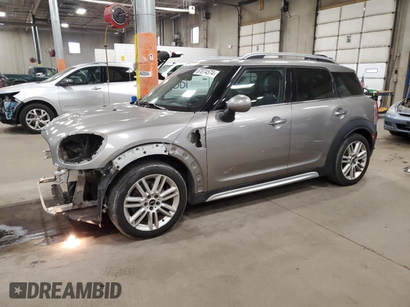 2018 MINI Countryman Cooper with VIN WMZYV5C35J3E02915, listed as a Copart auction lot 87074574 with 101,425 mi miles and Salvage Title. Bid and sale history available at carsss.com. Image 1.