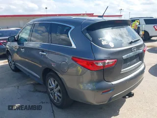 2015 Infiniti QX60 with VIN 5N1AL0MM6FC500885, listed as a IAAI auction lot 42348624 with 133,206 mi miles and . Bid and sale history available at DreamBid. Image 3.