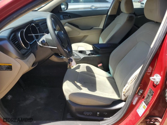 2011 Kia Optima LX with VIN KNAGM4A72B5066588, listed as a Copart auction lot 48824125 with 235,087 mi miles and Clean Title. Bid and sale history available at carsss.com. Image 7.