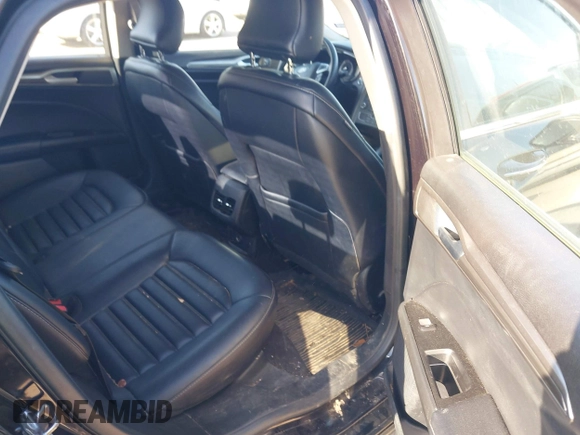 2019 Ford Fusion SEL with VIN 3FA6P0MU5KR203851, listed as a IAAI auction lot 41982637 with 96,954 mi miles and . Bid and sale history available at DreamBid. Image 8.