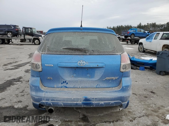 2008 Toyota Matrix STD with VIN 2T1KR30E88C707490, listed as a Copart auction lot 89407135 with 157,197 mi miles and Salvage Title. Bid and sale history available at DreamBid. Image 6.