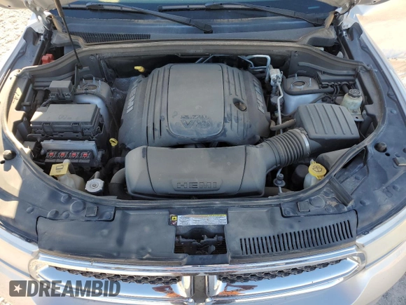 2013 Dodge Durango Crew with VIN 1C4SDHDT0DC590172, listed as a Copart auction lot 80140034 with 135,078 mi miles and Salvage title. Bid and sale history available at DreamBid. Image 12.