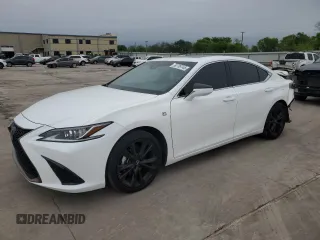2023 Lexus ES with VIN 58AJZ1B17PU152208, listed as a Copart auction lot 50709745 with 30,597 mi miles and Salvage Title. Bid and sale history available at carsss.com. Image 1.