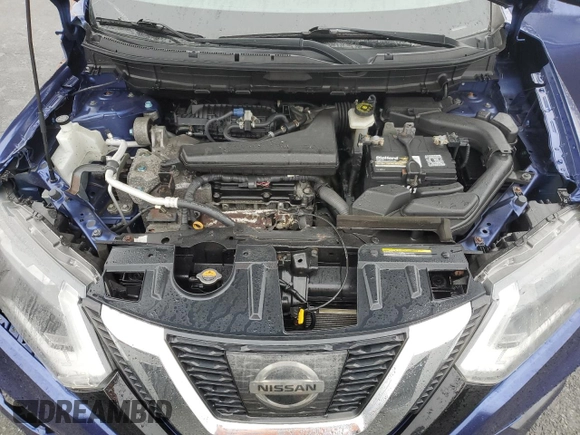2017 Nissan Rogue S with VIN JN8AT2MV3HW026716, listed as a Copart auction lot 49901745 with 101,642 mi miles and Salvage Title. Bid and sale history available at DreamBid. Image 12.