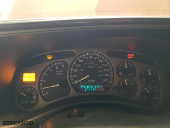 2002 GMC Yukon XL Denali with VIN 1GKFK66U92J172644, listed as a Copart auction lot 49002884 with 274,736 mi miles and Salvage Title. Bid and sale history available at carsss.com. Image 9.