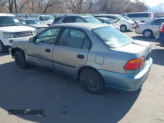 2000 Honda Civic LX with VIN 2HGEJ6572YH516977, listed as a IAAI auction lot 41729899 with 1 mi miles. Bid and sale history available at carsss.com. Image 3.