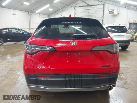 2024 Honda HR-V Sport z VIN 3CZRZ2H57RM748712, wystawiony jako IAAI lot #42113328 z przebiegiem 10 110 mil mil oraz . Historia ofert i sprzedaży dostępna na DreamBid. Obrazek 16.
