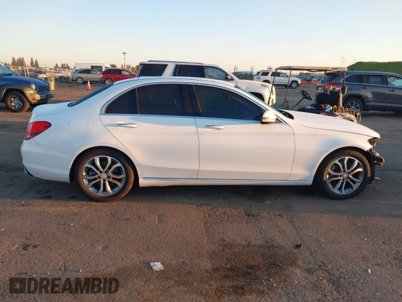 2016 Mercedes-Benz C 300 with VIN 55SWF4JBXGU162678, listed as a IAAI auction lot 41877653 with 132,830 mi miles and . Bid and sale history available at carsss.com. Image 14.