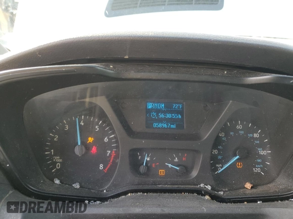 2017 Ford Transit с VIN 1FTYR1ZM3HKA39329, выставлен на аукционе Copart как лот 56857545 с пробегом 58 967 миль миль и Списание • Salvage title. История ставок и продаж доступна на DreamBid. Изображение 9.