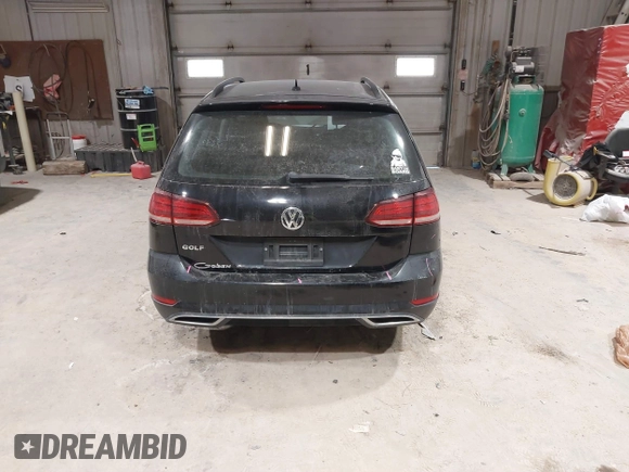 2019 Volkswagen Golf SportWagen S with VIN 3VWY57AU2KM511141, listed as a IAAI auction lot 41381913 with 93,679 mi miles. Bid and sale history available at carsss.com. Image 17.
