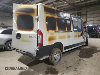 2024 Ram ProMaster Cargo Tradesman with VIN 3C6LRVDGXRE153360, listed as a Copart auction lot 87053644 with Not Provided miles and Salvage Title. Bid and sale history available at DreamBid. Image 3.