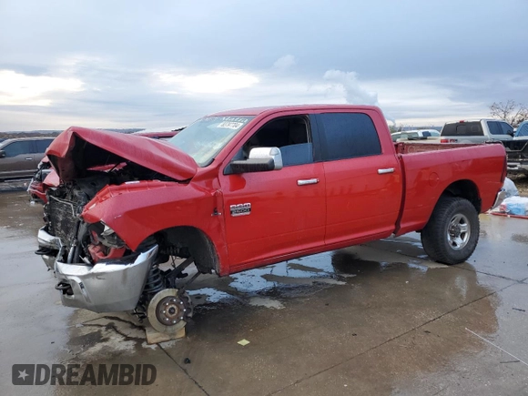 2012 Ram 2500 Big Horn with VIN 3C6UD5DL2CG180922, listed as a Copart auction lot 83797704 with 235,826 mi miles and Salvage Title. Bid and sale history available at carsss.com. Image 1.
