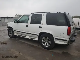 1997 Chevrolet Tahoe with VIN 1GNEK13R2VJ339111, listed as a Copart auction lot 48187215 with 166,260 mi miles and Salvage Title. Bid and sale history available at carsss.com. Image 2.