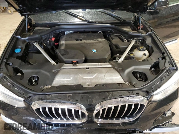 2020 BMW X3 xDrive30i with VIN 5UXTY5C06LLE57981, listed as a Copart auction lot 52545775 with Not Provided miles and Salvage Title. Bid and sale history available at DreamBid. Image 12.