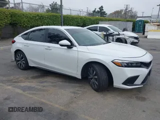 2024 Honda Civic EX-L z VIN 19XFL1H73RE014603, wystawiony jako IAAI lot #41894228 z przebiegiem 22 802 mil mil oraz . Historia ofert i sprzedaży dostępna na DreamBid. Obrazek 1.