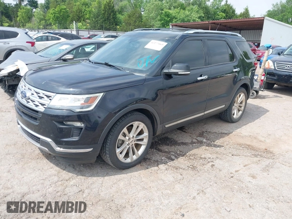 2019 Ford Explorer Limited with VIN 1FM5K7FH0KGA72022, listed as a IAAI auction lot 42277065 with 124,790 mi miles and . Bid and sale history available at DreamBid. Image 2.