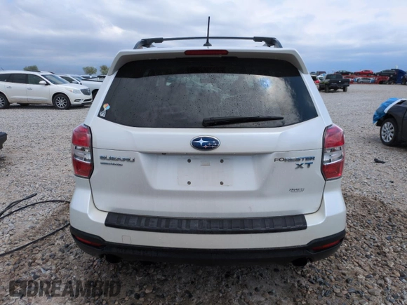 2014 Subaru Forester XT Touring with VIN JF2SJGMC3EH528144, listed as a Copart auction lot 55780445 with 109,361 mi miles and Salvage title. Bid and sale history available at DreamBid. Image 6.