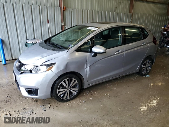 2017 Honda Fit EX with VIN 3HGGK5H77HM704603, listed as a Copart auction lot 59453555 with 92,560 mi miles and Salvage title. Bid and sale history available at DreamBid. Image 1.