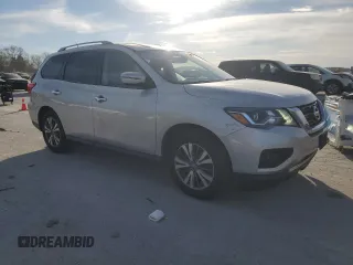 2018 Nissan Pathfinder S with VIN 5N1DR2MN8JC652708, listed as a Copart auction lot 46680015 with 122,281 mi miles and Salvage Title. Bid and sale history available at carsss.com. Image 4.
