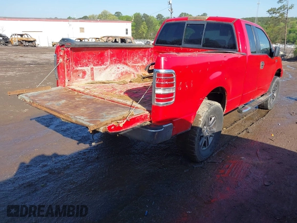 2005 Ford F-150 XLT with VIN 1FTPX12525FA79927, listed as a IAAI auction lot 41963662 with 331,304 mi miles. Bid and sale history available at carsss.com. Image 4.