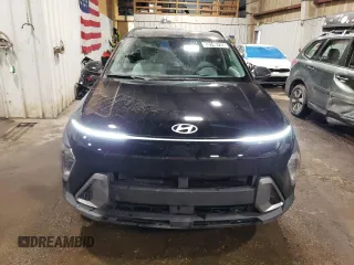 2025 Hyundai Kona SEL with VIN KM8HBCAB7SU276357, listed as a Copart auction lot 53148795 with 418 mi miles and Salvage Title. Bid and sale history available at carsss.com. Image 5.
