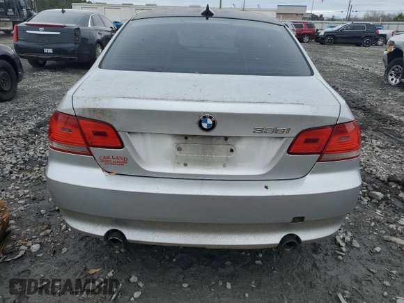 2007 BMW 3 Series 335i with VIN WBAWB73537PV82260, listed as a Copart auction lot 43646185 with Not Provided miles and Clean Title. Bid and sale history available at carsss.com. Image 6.