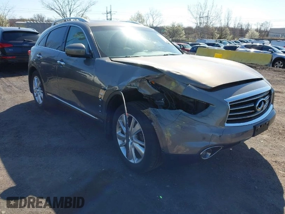 2012 Infiniti FX with VIN JN8AS1MWXCM156244, listed as a IAAI auction lot 41985306 with 107,039 mi miles and . Bid and sale history available at DreamBid. Image 1.