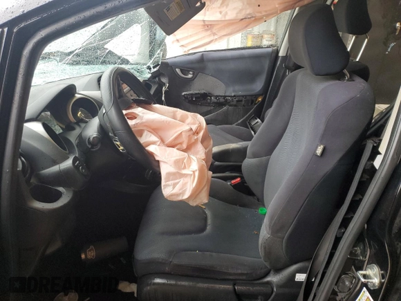 2010 Honda Fit Sport with VIN JHMGE8H48AS019874, listed as a Copart auction lot 58463765 with Not provided miles and Salvage title. Bid and sale history available at DreamBid. Image 7.