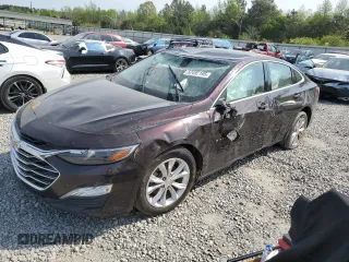 2020 Chevrolet Malibu LT with VIN 1G1ZD5ST6LF072895, listed as a Copart auction lot 52492195 with 0 mi miles and Salvage Title. Bid and sale history available at carsss.com. Image 1.