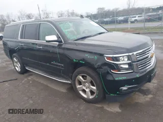 2016 Chevrolet Suburban LTZ with VIN 1GNSKJKC5GR461496, listed as a IAAI auction lot 41854874 with 145,407 mi miles. Bid and sale history available at carsss.com. Image 1.