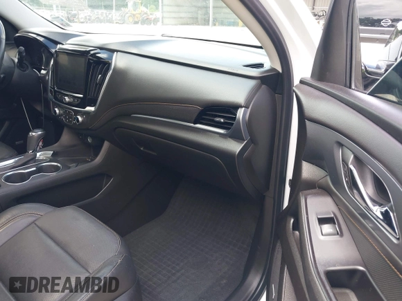 2019 Chevrolet Traverse Premier with VIN 1GNERKKW5KJ287770, listed as a IAAI auction lot 42164590 with 71,770 mi miles. Bid and sale history available at carsss.com. Image 5.