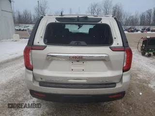 2022 GMC Yukon SLE with VIN 1GKS2AKD5NR352281, listed as a Copart auction lot 87829505 with 17,769 mi miles and Clean Title. Bid and sale history available at carsss.com. Image 6.