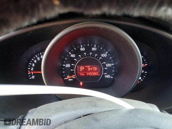 2016 Kia Soul with VIN KNDJN2A2XG7246654, listed as a Copart auction lot 50830905 with 149,380 mi miles and Salvage Title. Bid and sale history available at DreamBid. Image 9.
