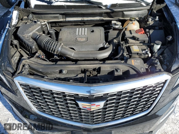 2023 Cadillac XT5 AWD Premium Luxury with VIN 1GYKNDR40PZ136894, listed as a Copart auction lot 45147465 with 42,901 mi miles and Salvage Title. Bid and sale history available at DreamBid. Image 12.