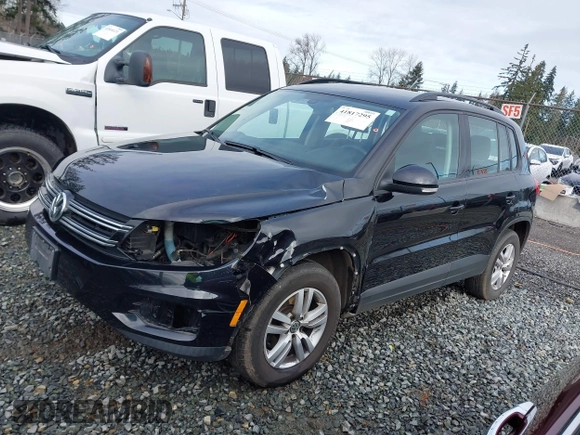 2016 Volkswagen Tiguan SE with VIN WVGBV7AX5GW511804, listed as a IAAI auction lot 41817295 with 75,831 mi miles and . Bid and sale history available at DreamBid. Image 15.
