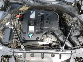 2012 BMW 7 Series 740Li with VIN WBAKB4C5XCC576227, listed as a Copart auction lot 52946135 with 154,611 mi miles and Salvage Title. Bid and sale history available at carsss.com. Image 11.