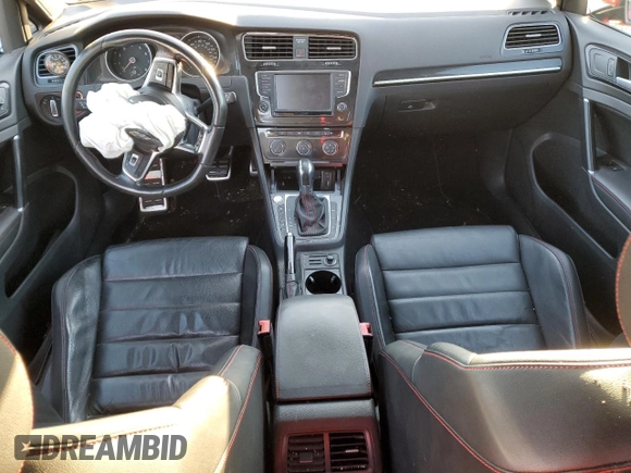 2016 Volkswagen Golf GTI SE with VIN 3VW4T7AU4GM067501, listed as a Copart auction lot 82313894 with 135,879 mi miles and Salvage Title. Bid and sale history available at carsss.com. Image 8.