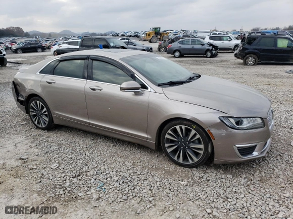 2018 Lincoln MKZ Reserve with VIN 3LN6L5E95JR628834, listed as a Copart auction lot 83298454 with 125,036 mi miles and Salvage Title. Bid and sale history available at carsss.com. Image 4.