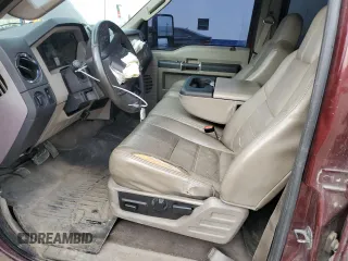 2010 Ford F-250 XL with VIN 1FTSW2BR4AEB13968, listed as a Copart auction lot 53399785 with 216,603 mi miles and Salvage title. Bid and sale history available at DreamBid. Image 7.
