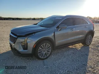 2024 Cadillac XT4 FWD Premium Luxury with VIN 1GYFZCR47RF213944, listed as a Copart auction lot 87674675 with 1,606 mi miles and Salvage Title. Bid and sale history available at carsss.com. Image 1.