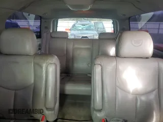 2005 Cadillac Escalade ESV z VIN 3GYFK66NX5G240695, wystawiony jako Copart lot #45814095 z przebiegiem 262 803 mil mil oraz Czysty tytuł • Clean title. Historia ofert i sprzedaży dostępna na DreamBid. Obrazek 10.
