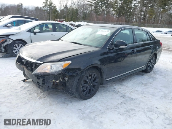 2012 Toyota Avalon with VIN 4T1BK3DB0CU450160, listed as a IAAI auction lot 41597172 with 197,284 mi miles. Bid and sale history available at carsss.com. Image 2.