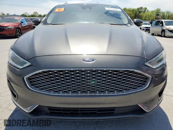 2019 Ford Fusion Titanium with VIN 3FA6P0D98KR123889, listed as a Copart auction lot 53515925 with 172,596 mi miles and Clean title. Bid and sale history available at DreamBid. Image 5.