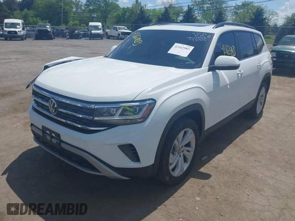 2023 Volkswagen Atlas SE with VIN 1V2JR2CA6PC530345, listed as a IAAI auction lot 42162983 with 18,535 mi miles and . Bid and sale history available at DreamBid. Image 17.